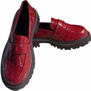 LOAFERS🐝OXFORD PLATFORM LOAFERS